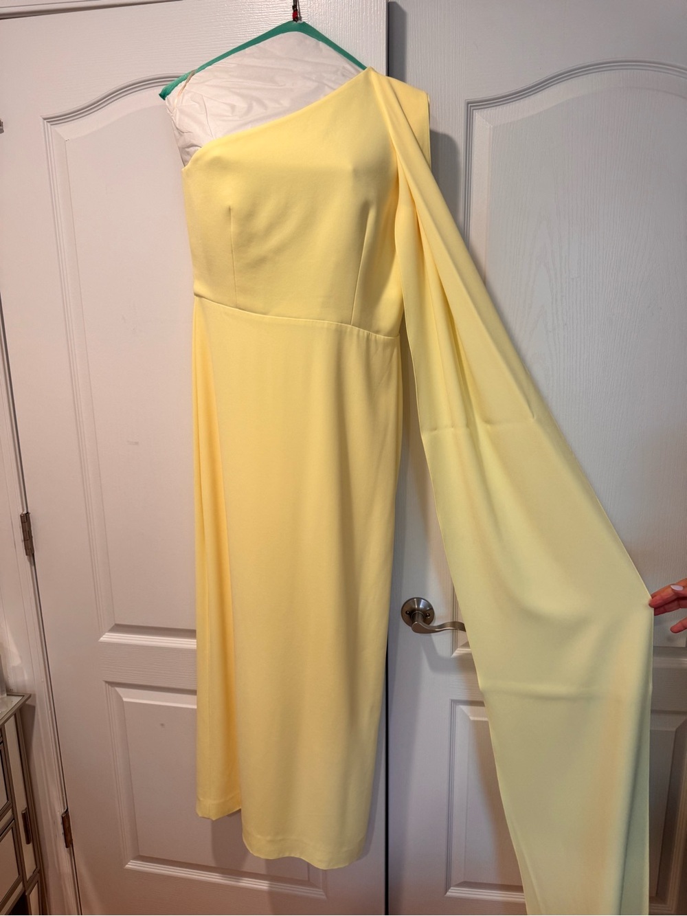 Alex Perry Off Shoulder Dress